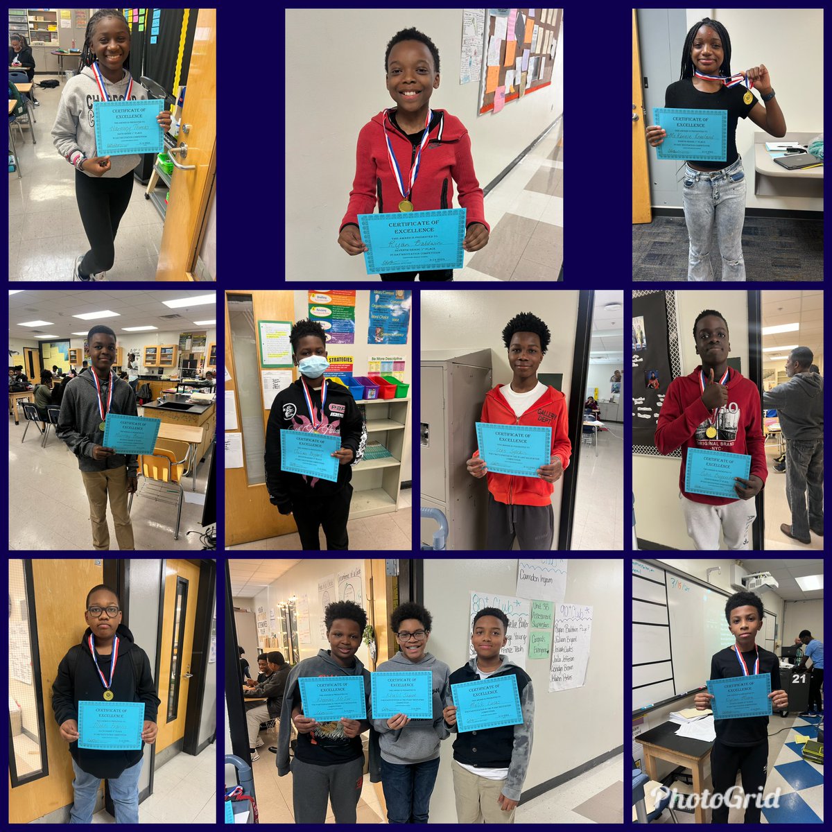 Shoutout to our JAG-maticians!!! Pi Day recitation competition was a success! Congrats to 7th grader, Ryan, for reciting 106 digits!!! #Way2GoJags🤩🤩@SandtownMS