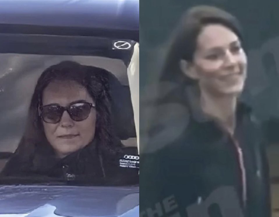 Are we really supposed to believe this is the same person only a few weeks apart? #KateMiddleton #KateGate
