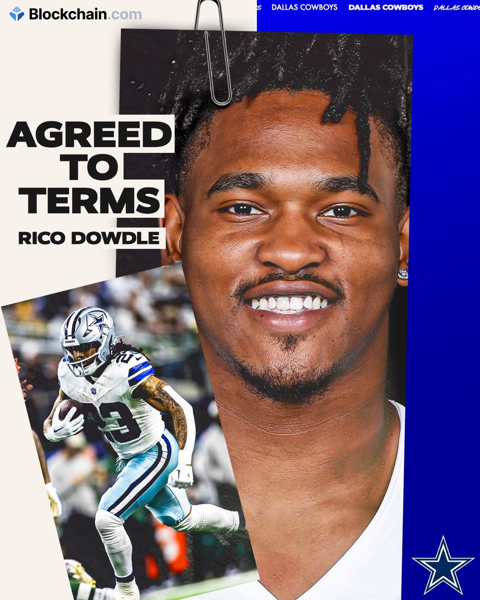 dallascowboys's tweet photo. Rico like Suave 

🗞️: https://t.co/F9zTZyPFf5

#DallasCowboys | @blockchain https://t.co/fmPTsLdXul