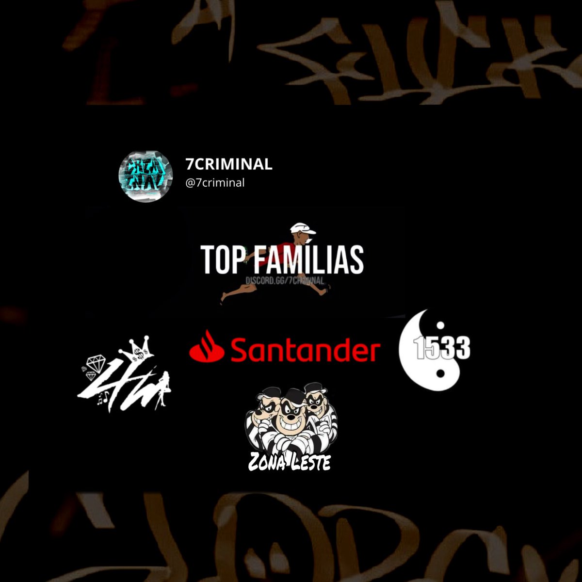 setecriminal's tweet photo. Boa noite! Vocês sabiam que dentro do servidor da criminal existem algumas famílias?
Todas as famílias são compostas por 15 membros ou +. Onde ganham um cargo exclusivo, uma call totalmente privada e eventos para agitar a semana. Estão esperando o que para entrar com seus amigos? https://t.co/UpCzY0Xnu0