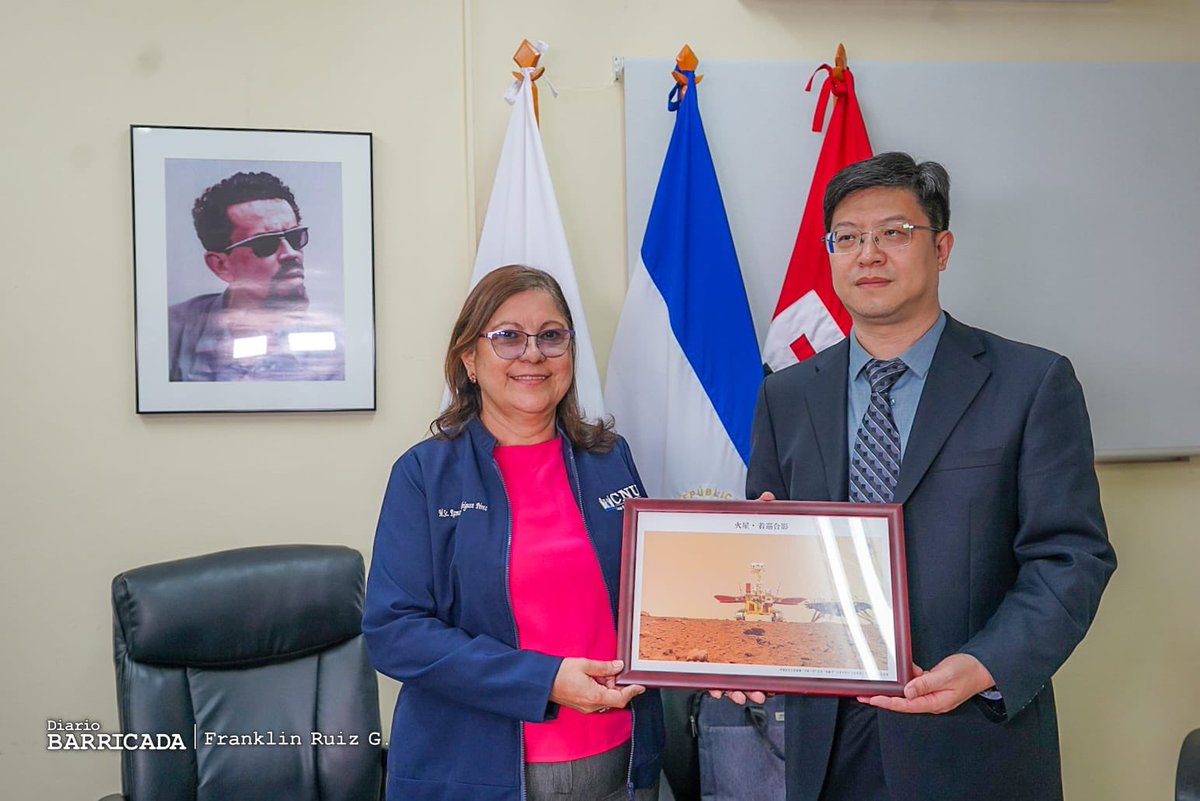 #Nicaragua || Firma de Memorandum de Entendimiento entre el Consejo Nacional de Universidades (CNU) y Laboratorio de Exploración del Espacio Profundo en el marco de la cooperación en materia de Estación Internacional de Investigación Lunar (ILRS). #4519LaPatriaLaRevolución