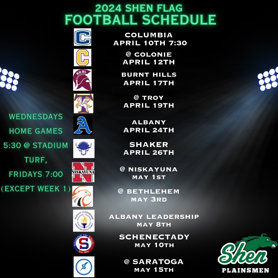 Shenendehowa Girls Flag Football tweet media