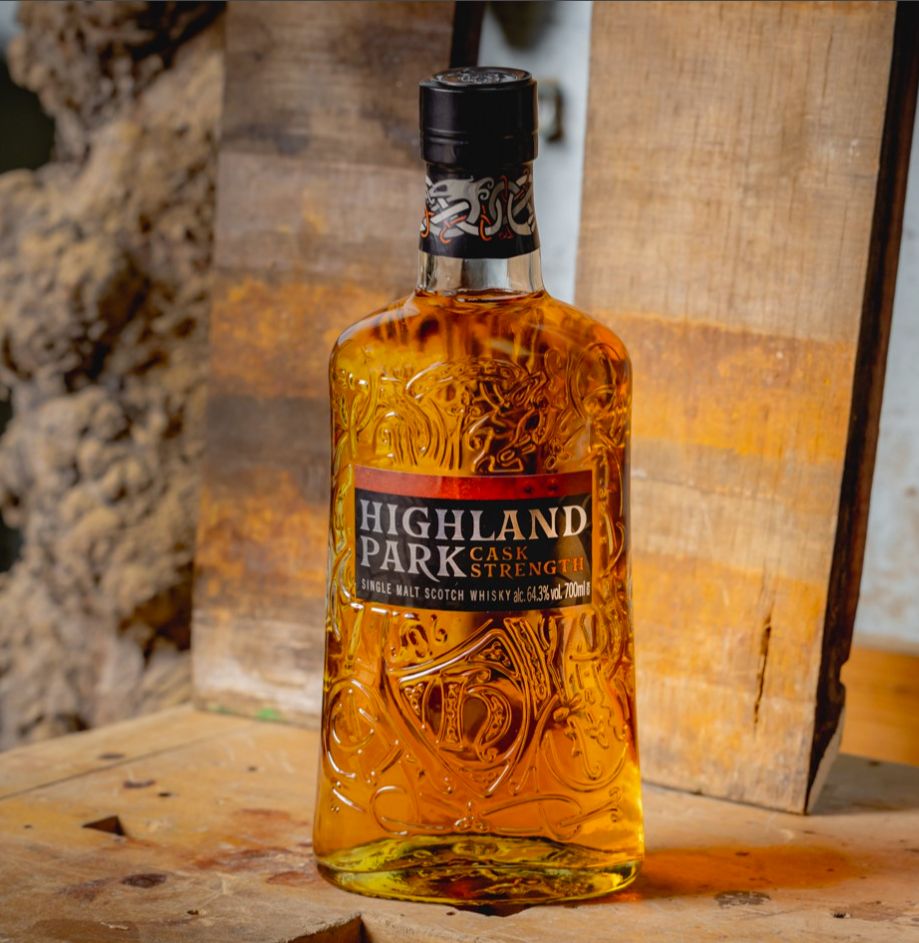 Voted the 2nd best whisky of 2023 by Whisky Advocate, Highland Park Cask Strength Release No. 4 Single Malt Scotch Whisky brings a combination of ex-bourbon and ex-port casks to the series for the first time. You can find it at Frootbat. Shop now: buff.ly/3II29w3