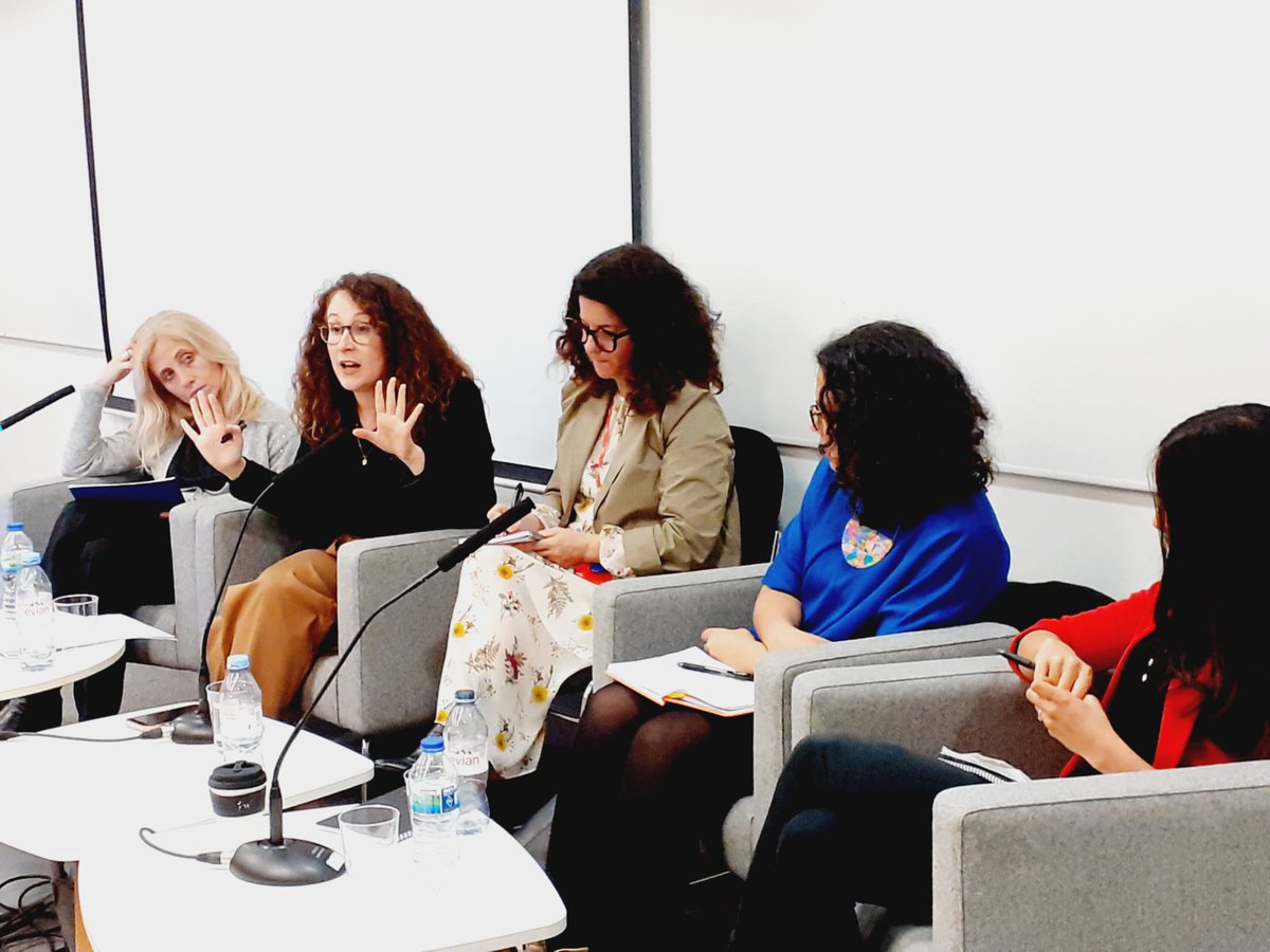 It was an absolute pleasure to Chair this panel about Women in the Workplace organised by the @LSEnews @WISPPRH. An uplifting discussion about progress made and challenges ahead with @Paola_Profeta, Alice Marchionno at @Equilibres_eu , @aleshadf at @fawcettsociety and @Caro_cly