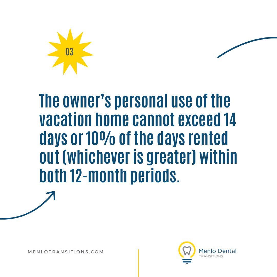 MenloGroupCRE's tweet photo. We are often asked if a vacation home qualifies for a 1031 exchange. The answer is that vacation properties are eligible under specific circumstances. Check out these slides to learn more!

#1031Exchange #CommercialRealEstate https://t.co/SXcn84E5jU