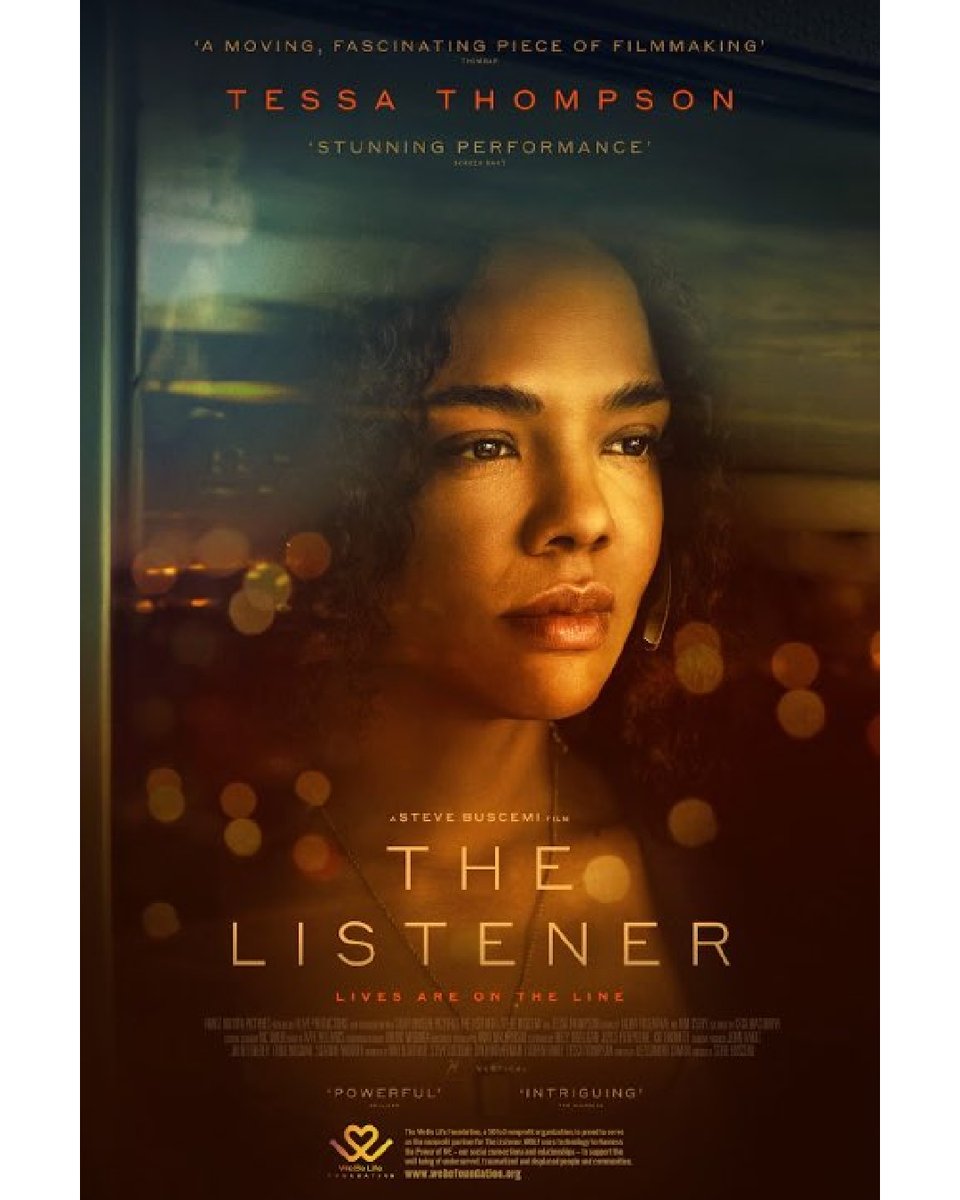 IceCreamConvos's tweet image. Watch the trailer for 'The Listener,' the emotional film, starring Tessa Thompson as a crisis helpline volunteer. 🥺🎬️🖤🍦 bit.ly/4afH1sM

#TheListener #TessaThompson #Movie #Trailer #VerticalEntertainment #IceCreamConvos