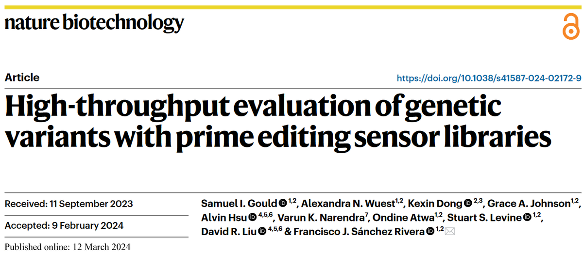 A new high-throughput prime editing strategy evaluates the impact of 1,000+ TP53 gene variants. This method advances our understanding of gene function and protein interactions in cancer, offering a robust framework for future research. #CancerGenomics #PrimeEditing