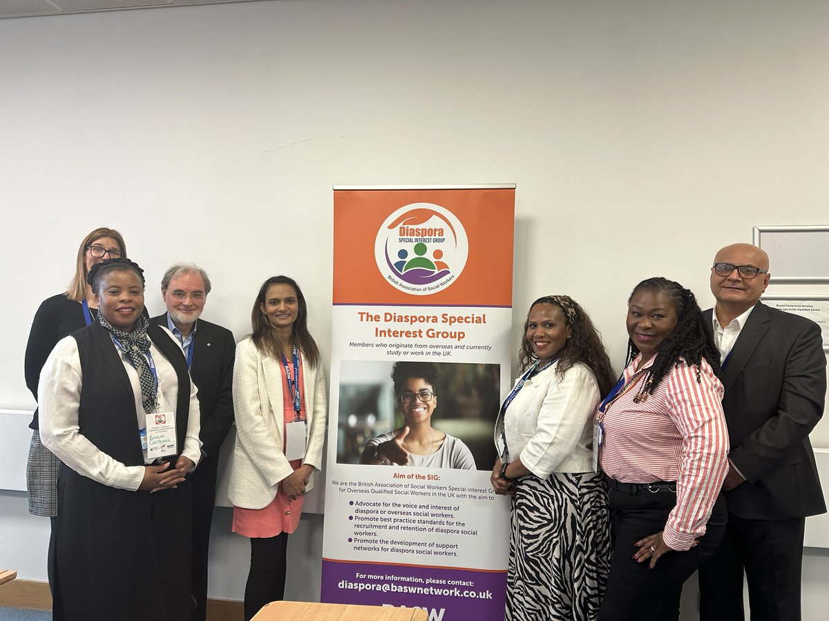 <a href="/NHFTNHS/">Northants Healthcare</a> International Recruitment Team were inspired meeting and hearing from Meera Spillet, Tricia Pereira,<a href="/yohaihakak/">Yohai Hakak</a> and others at BASW Diaspora Conference <a href="/Bruneluni/">Brunel University of London</a> Privileged to be invited to share best practice on pastoral care and how we won <a href="/NHSEngland/">NHS England</a> Pastoral award.