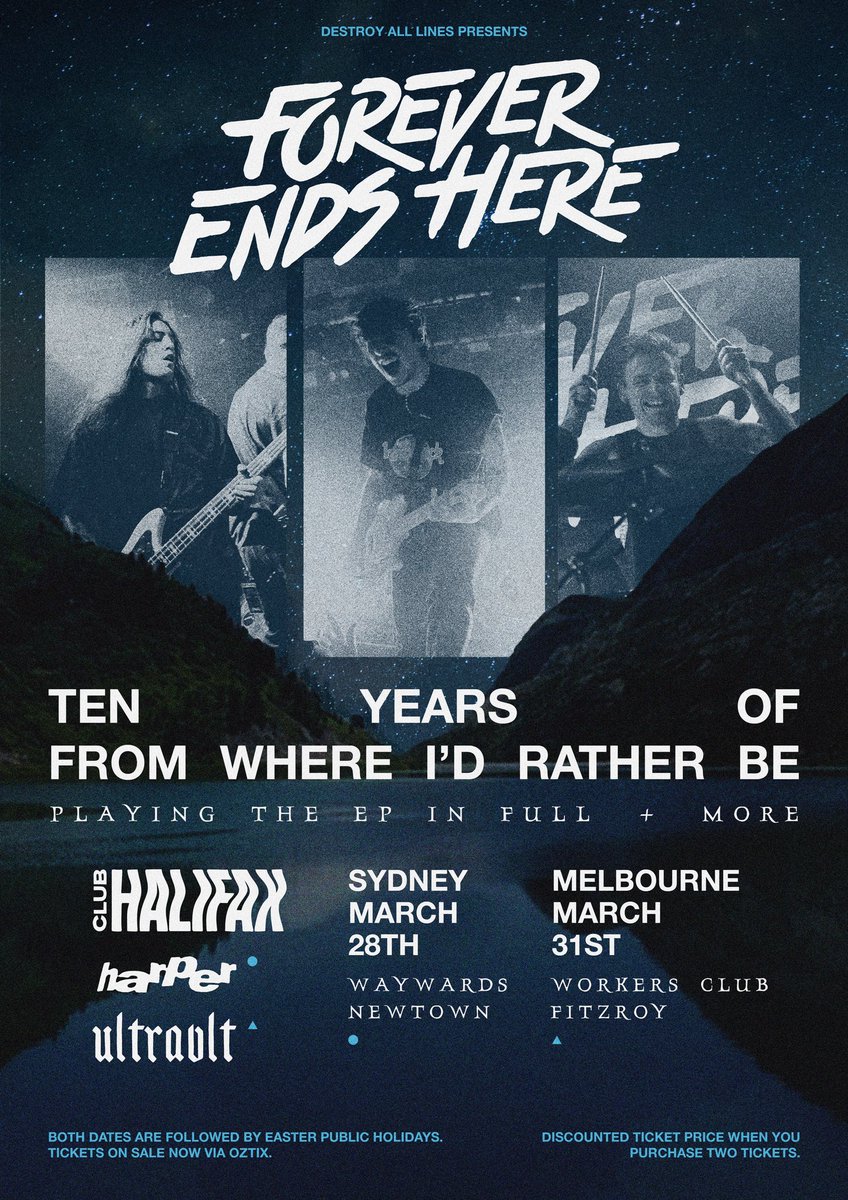 Supports announced for our 10 Year Anniversary shows next week! Have you got your tickets?