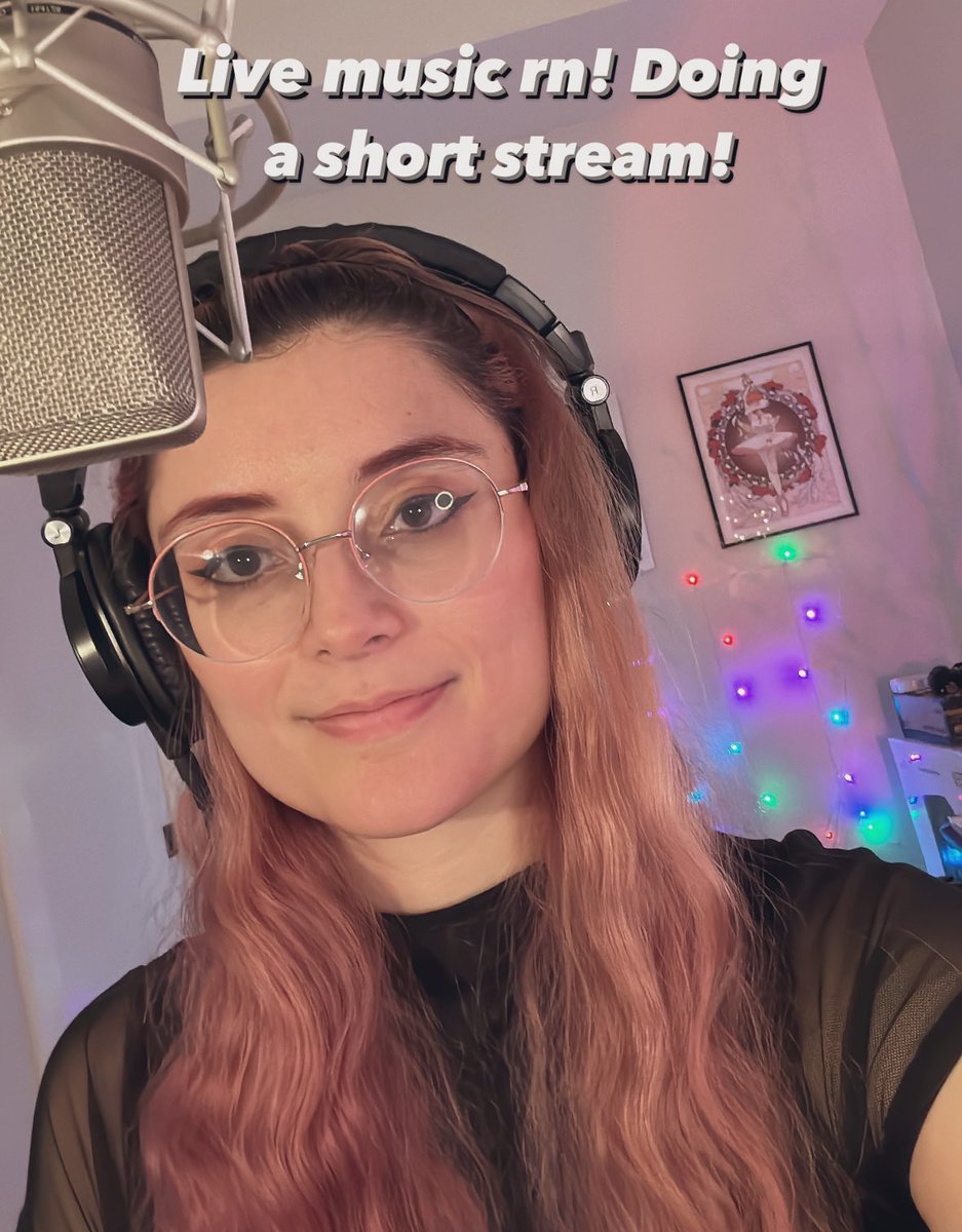 mariathebean1's tweet photo. Doing music live for a short stream!!
https://t.co/a9DVYBVZ4D https://t.co/4UkuyeSAJb