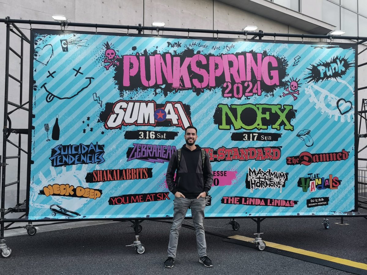 david_nufan's tweet photo. Punkspring 2024 @punkspring 🇯🇵 https://t.co/YWXA5BxQzC