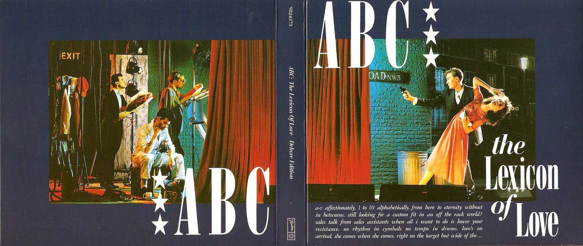 cultdung's tweet image. ABC • THE LEXICON OF LOVE (Neutron Records, 1982) Charts: #1 UK; #24 US. #SophistiPop debut produced by Trevor Horn. Four UK Top 20 singles. Photography by @GeredMankowitz. 2004 2CD Deluxe Edition includes early demos &amp;amp; Hammersmith Odeon concert from Nov. '82. #AlbumADay 078/366
