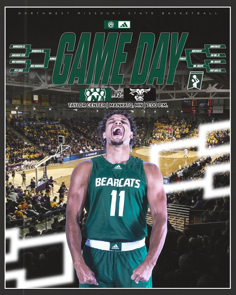 It's 𝐑𝐄𝐆𝐈𝐎𝐍𝐀𝐋 𝐂𝐇𝐀𝐌𝐏𝐈𝐎𝐍𝐒𝐇𝐈𝐏 day.

🆚: No. 2 Minnesota State
🏆: <a href="/NCAADII/">NCAA Division II</a> Central Region Tournament
🏟️: Taylor Center
📍: Mankato, MN
⏰: 7 PM
📺: bit.ly/3TH71be
📻: bit.ly/4cjl3H1
📊: bit.ly/49UxHLh

#OABAAB