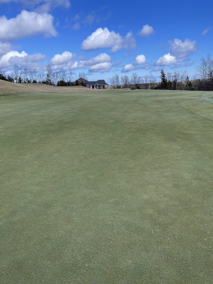 BenKing_20's tweet photo. Toured around Andersons Creek today. Made my Monday a little better! March 18th is really early to judge but excited with how things are shaping up! @golfpei @WelcomePEI ⛳️☀️📈 https://t.co/ZiuSXbuBl4