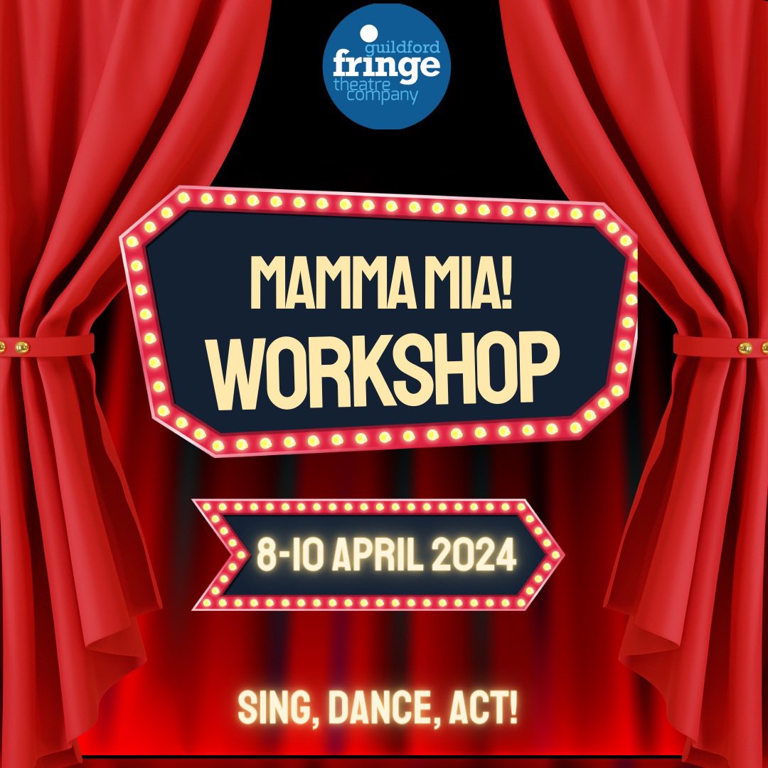 NickWyschna's tweet photo. We have two Easter theatre workshops taking place at the lovely studios at Woking Dance Space. 
One for ages 8-12 and the other for ages 13+. 
Full info can be found here:
https://t.co/A4eDppr2wE https://t.co/gxs3ESOa2M