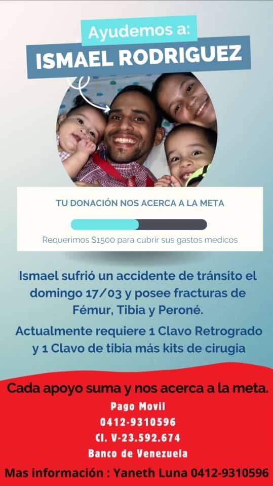 Ayudemos a Ismael !