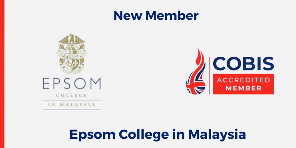 We are delighted to welcome into our diverse family of high-quality schools, Epsom College in Malaysia, who have been awarded COBIS Accredited Member (COBIS) status. #COBISMember COBIS ConnectED: Inclusive long-term school improvement worldwide. Join us. 🌍