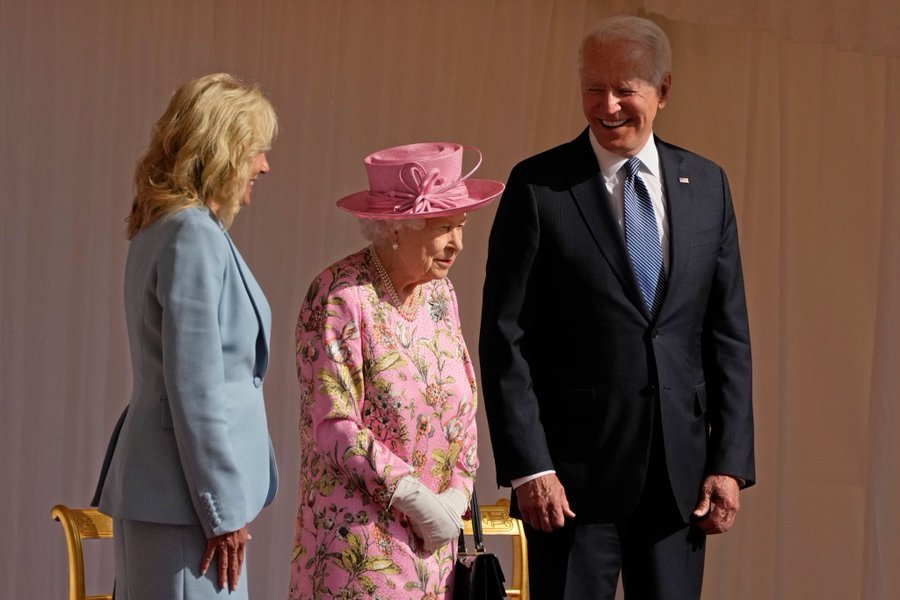 processangel1's tweet photo. @CalltoActivism The Queen loved Biden's company ❤️ https://t.co/enmc7WSxKM