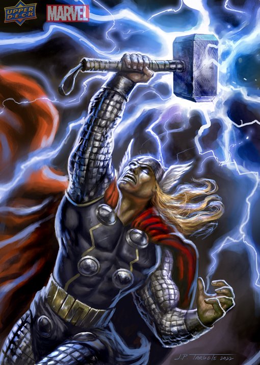 Here's  some artwork I did for #MarvelPlatinum trading card set. These were fun to do. #CollectTheBest