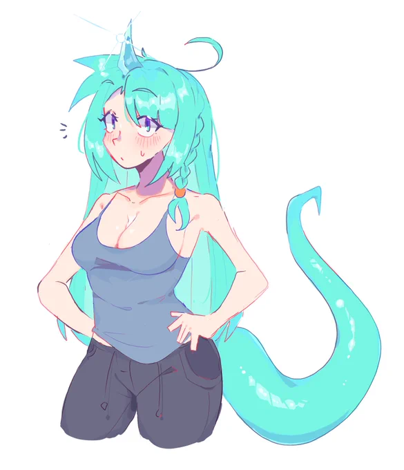 drew this goober   a day ago#IllusTsuki 