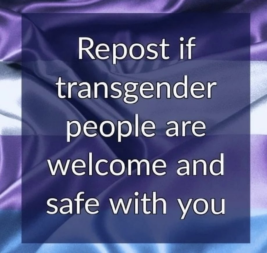 DrRonHolt's tweet photo. I am a #trans ally. https://t.co/C7sQIawUm3
