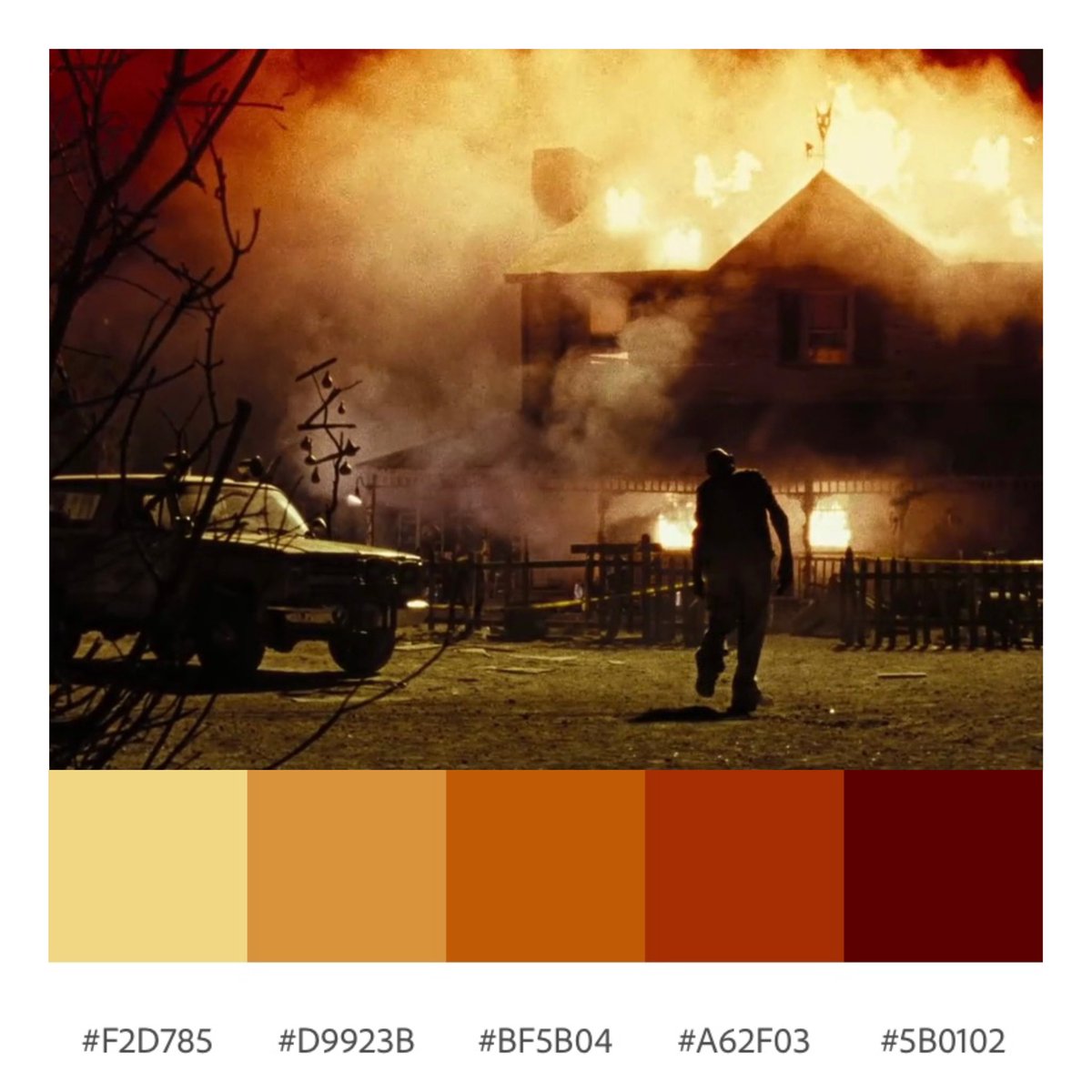 ✨The Devil's Rejects (Rob Zombie, 2005)

#film #movies #filmmaking #cinema #cinephile #cinematography #shots #aesthetic #streaming #theatre #art #artist #color #colorpalette #palette #colourpalette #photography #thedevilsrejects #robzombie #horror #crime #entertainment