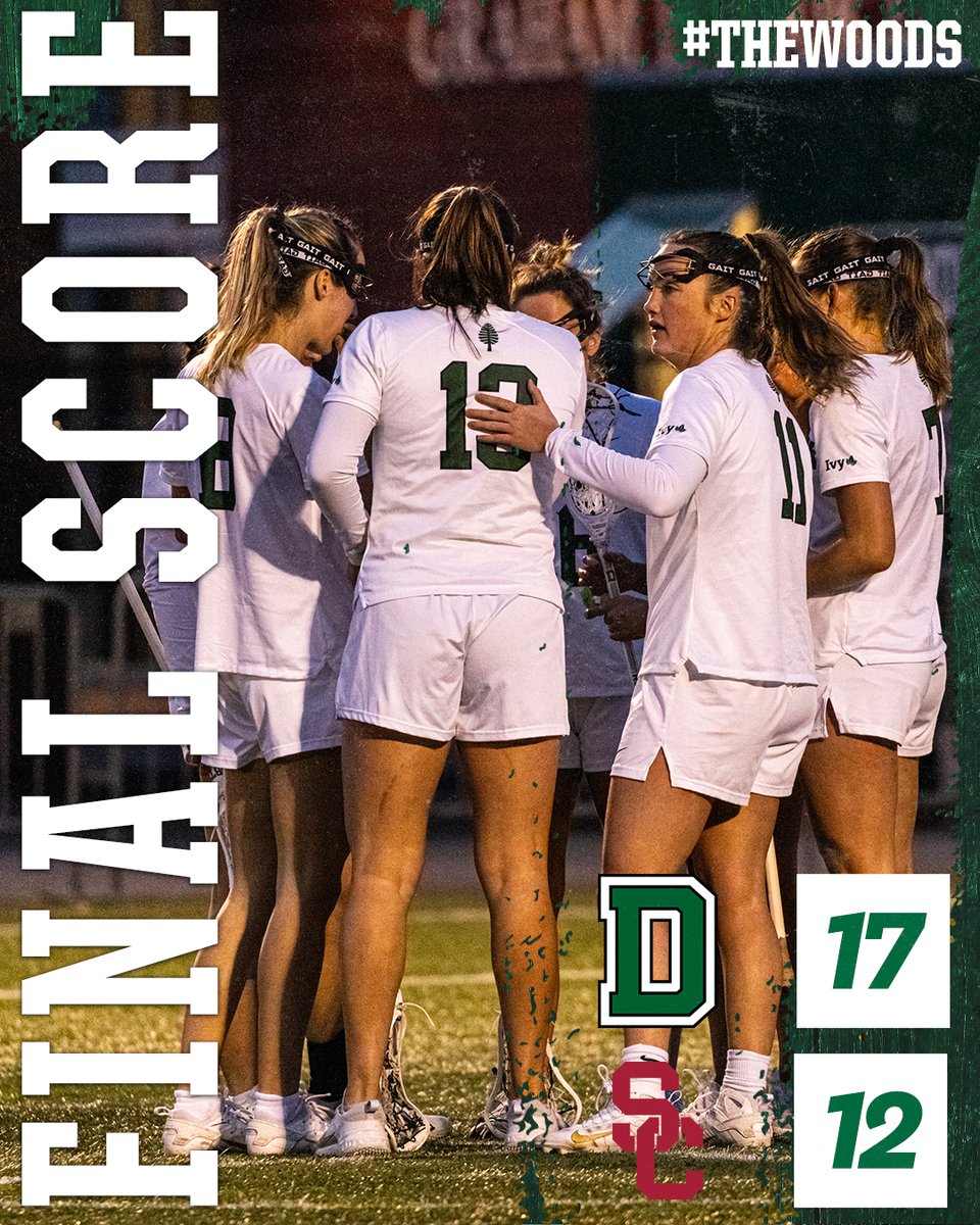 What a game! The Big Green overturn a six-goal deficit to defeat No. 17 USC! #GoBigGreen