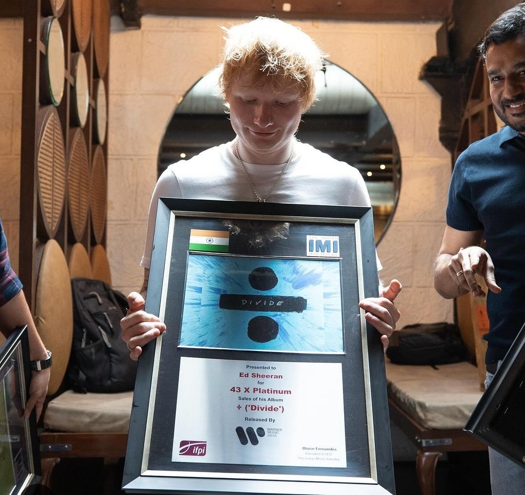 Ed Sheeran Chart tweet media