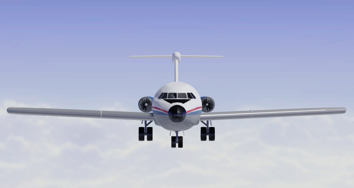 Keol_TheDev's tweet photo. Introducing the BAC 1-11 😎🤘
#ROBLOX #RobloxDev https://t.co/TCckc7t9Bd