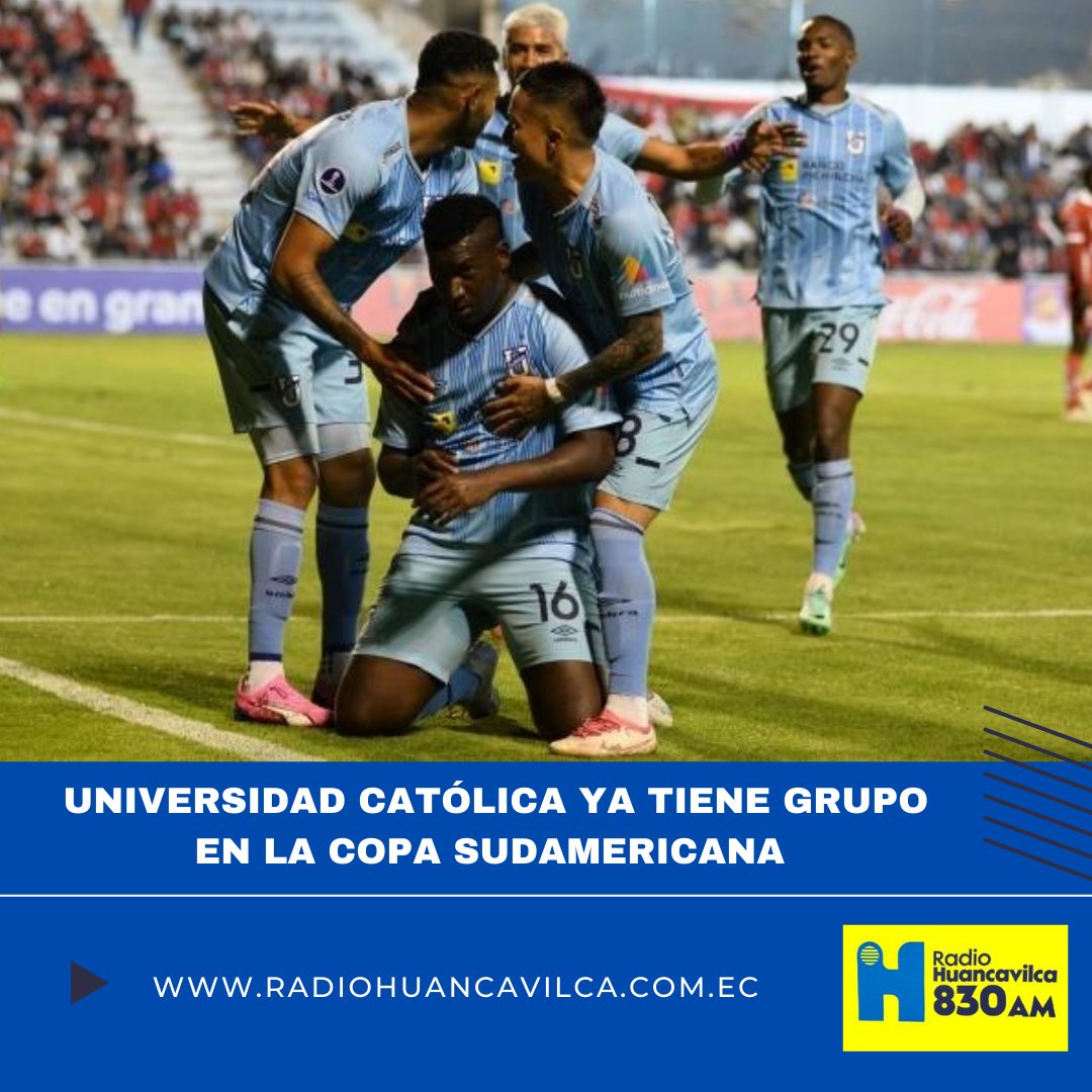 RadioHuancavilk's tweet image. 🚂 'LA CHATOLEÍ' Y SUS RIVALES GRUPALES EN LA COPA SUDAMERICANA 🏆

#Cruzeiro🇧🇷
#ULaCalera🇨🇱
#UCatólica 🇪🇨
#AlianzaFC 🇨🇴

#Sudamericana

#GrupoB