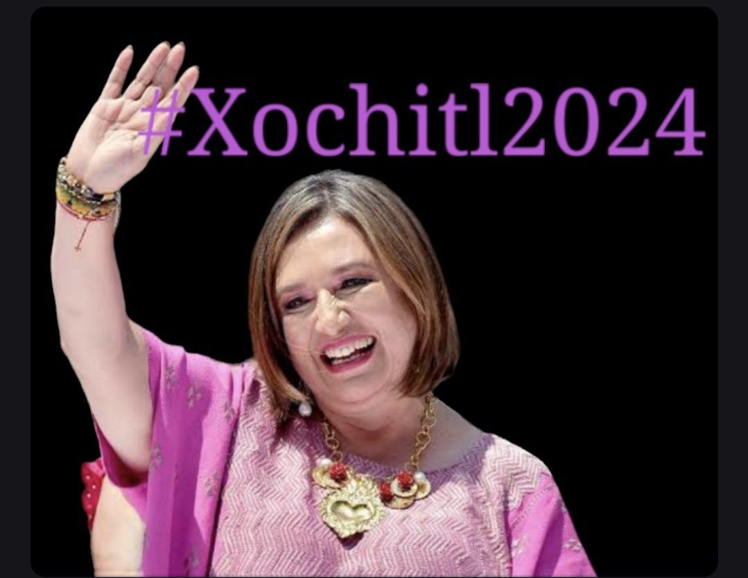ryo_hermoso's tweet photo. Levanta la mano si quieres que @XochitlGalvez sea la PRESIDENTA DE MÉXICO. 🇲🇽 🥳👇🙋‍♀️ https://t.co/WY7r9f9DGd