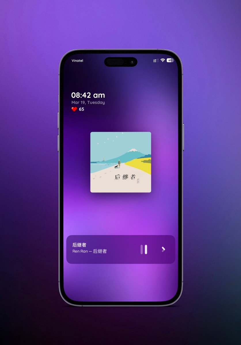 duongduong0908's tweet image. Lockscreen Setup Today
- Designer ( Helios Theme )
- SixteenMusic
- Lynx2
#iPhoneXs #IOS15.6.1 #Dopamine2