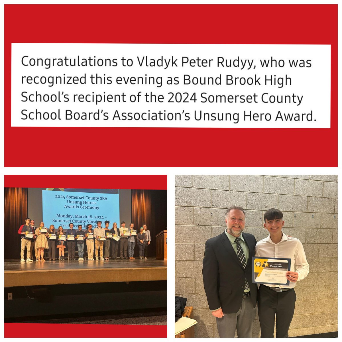 We are so proud of you, Vlad.