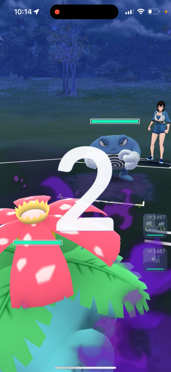josephcup18's tweet photo. Class last Battle of the night goes to this lady in the blue #PokémonGO #SpringCupEdition #GBL #Pvp https://t.co/k5kRFjk3U5