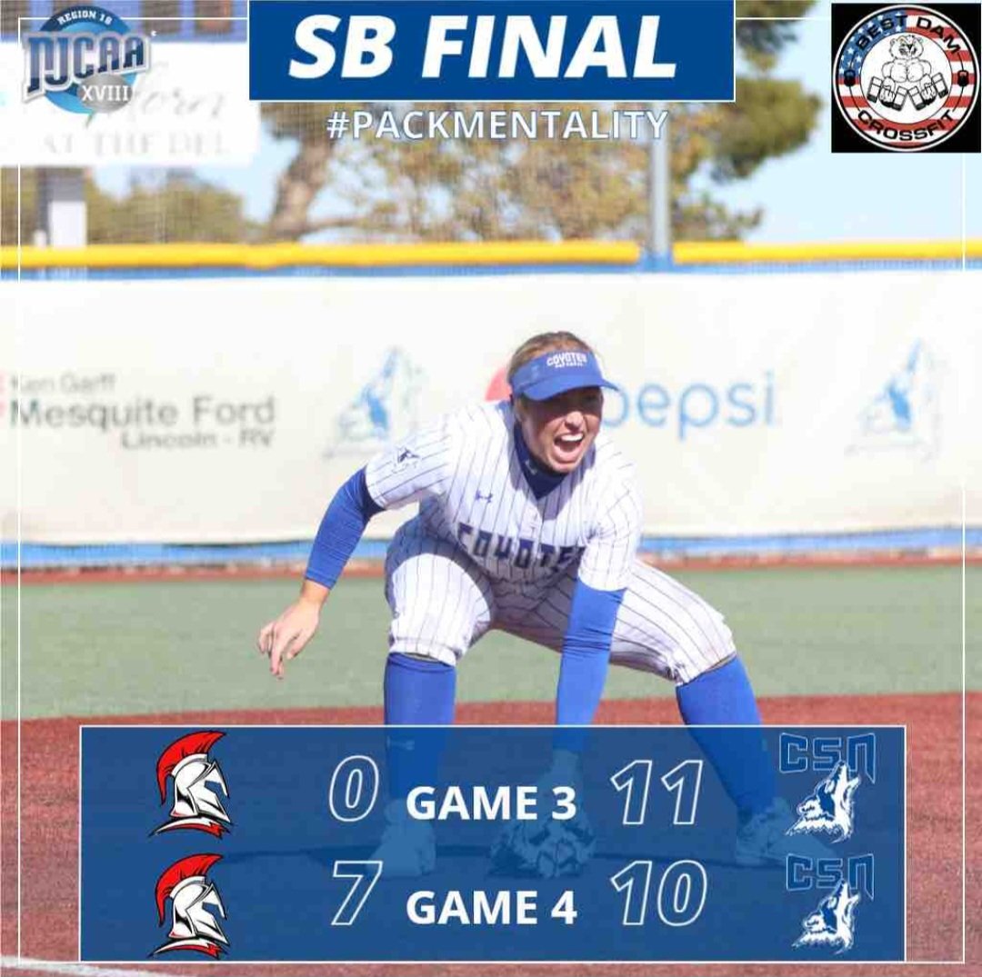 CoachRC16's tweet photo. Yotes defending the den this past weekend during conference play. 
#PackMentality #DefendTheDen
#CSNSoftball #BleedBlue 🐾🐾 https://t.co/rCpg5M4mY2