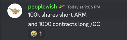 Peoplewish's tweet photo. My trading plan for the next few weeks. $ARM $GLD #stonks #stanks #swingtrade https://t.co/vooWVbXXtO