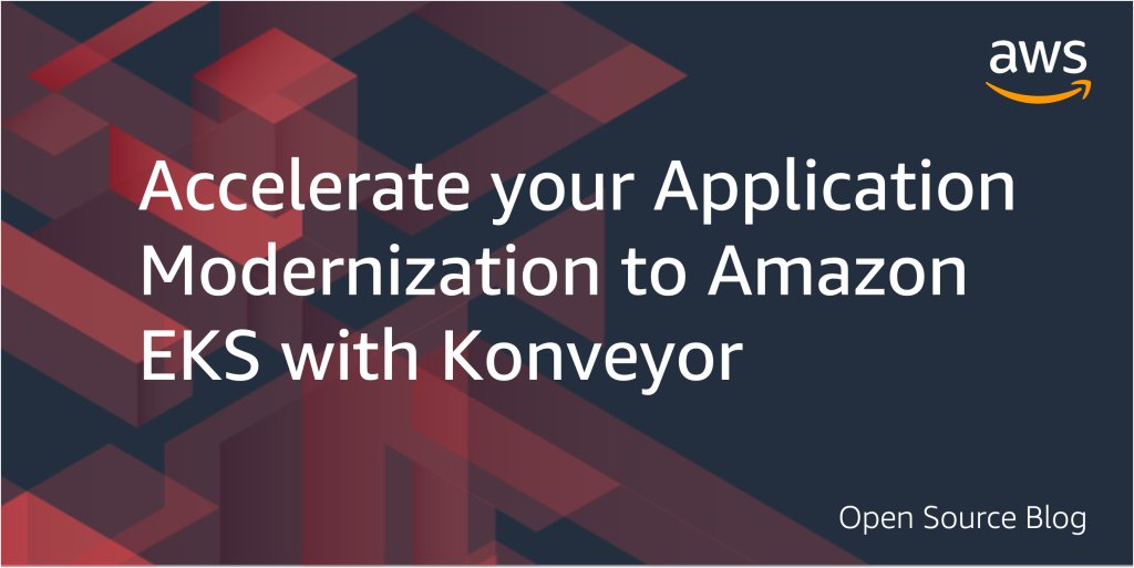 Discover Konveyor, an open source modernization tool. It helps organizations safely and predictably move legacy applications to Kubernetes. go.aws/3TlaYB2