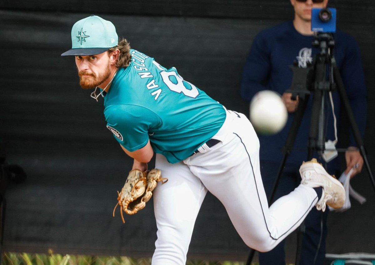 ChantsPlayerDev's tweet photo. #ProChant Reid Vanscoter has been off to a hot start in big league spring training for the Mariners pitching 6 scoreless innings with 11 Ks, 0 BBs and 3 Hits. https://t.co/QcRxrq2gg8
