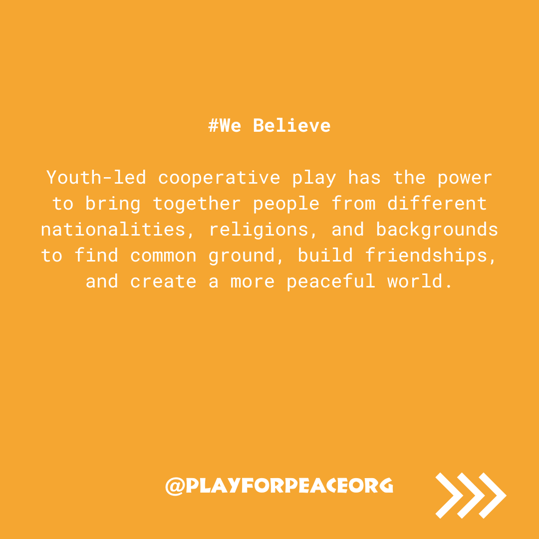Play for Peace tweet media