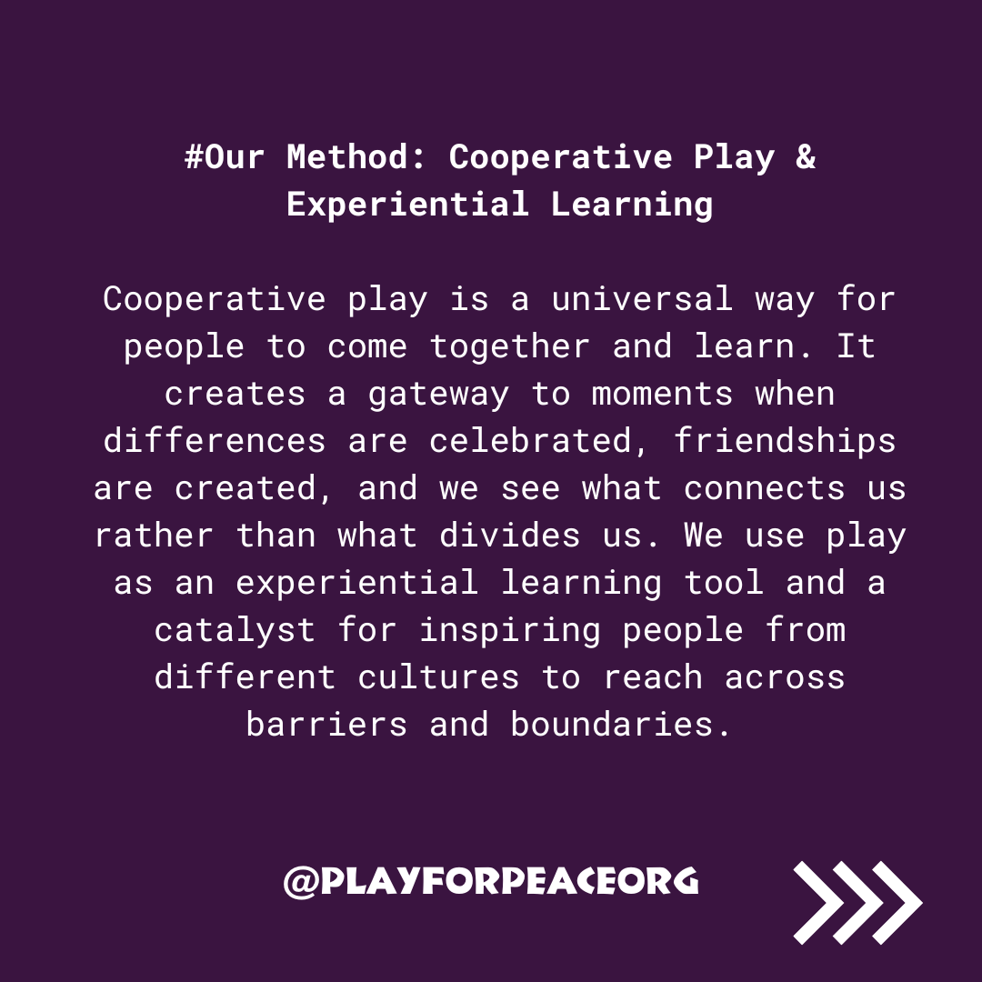 Hey Playful Peacemakers! 🌟 We wanted to re-introduce ourselves with so many new followers. 

Join us. Together, we play, we learn, and we grow towards a future where every child's laughter is the melody of a world at peace. 🌍

Find out more on our website. Link in bio.