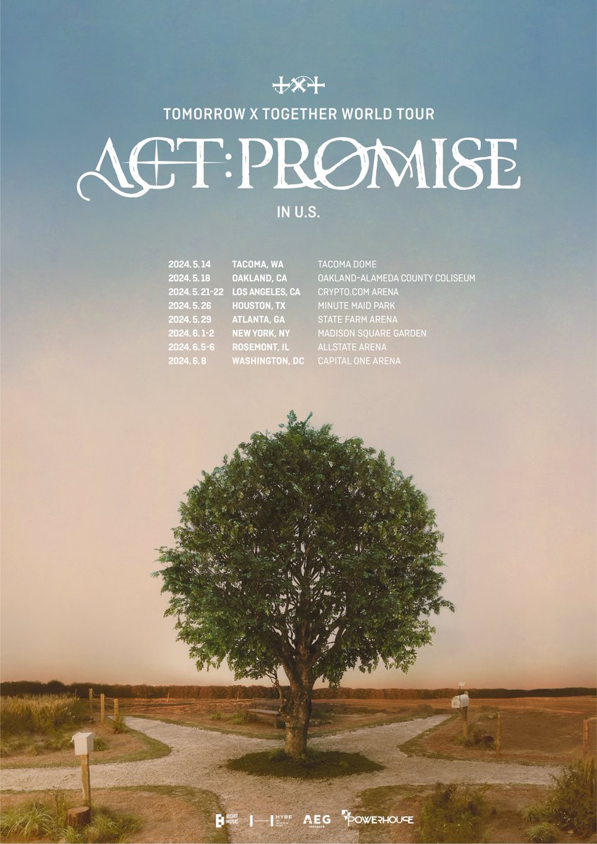 TOMORROW X TOGETHER WORLD TOUR <ACT : PROMISE> IN U.S. 개최 안내 #투모로우바이투게더 #TOMORROW_X_TOGETHER #TXT #ACT_PROMISE #TXT_TOUR_ACTPROMISE