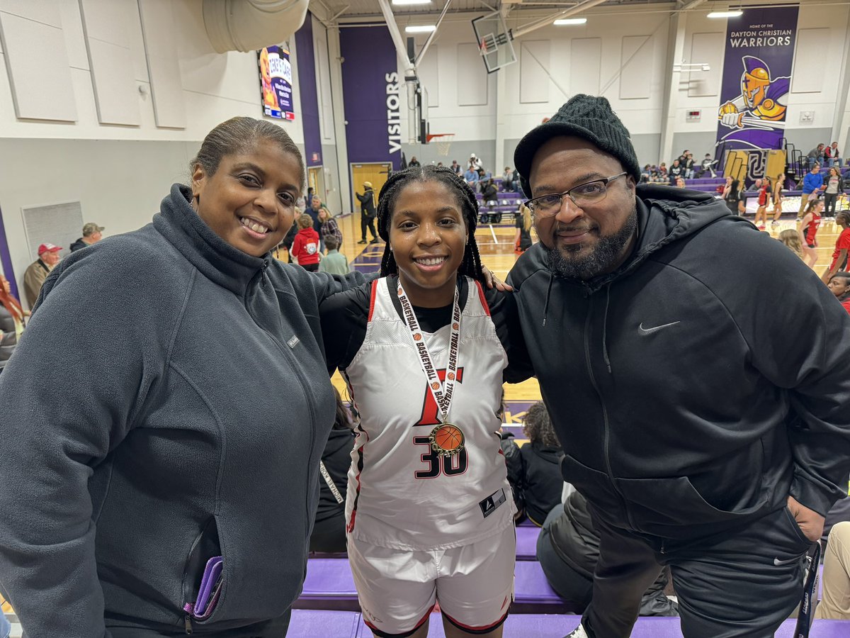 🏀🔴⚪️…🏀 Excited to support Myka Richardson, our star player from @FFGirlsBBall, at the District 15 All-Star game tonight! 💪🌟 #FairfieldGirlsBasketball #District15AllStar #FairfieldPride #Family