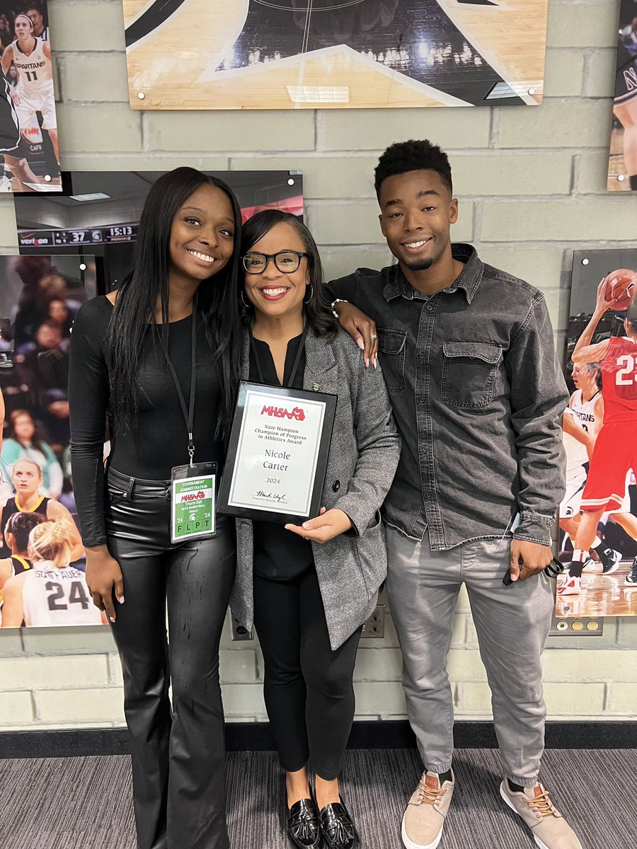 Gratefulness flows from my heart for the special moments shared this weekend compliments of <a href="/MHSAA/">MHSAA</a>.  Nate Hampton is a class act &amp; inspiration to us all. Thank you for leading the way! <a href="/NCSD/">Novi Community School District</a> <a href="/NoviAthletics/">NoviAthletics</a> <a href="/Novi4ALL/">Shailee J. Patel, Ed.S</a>