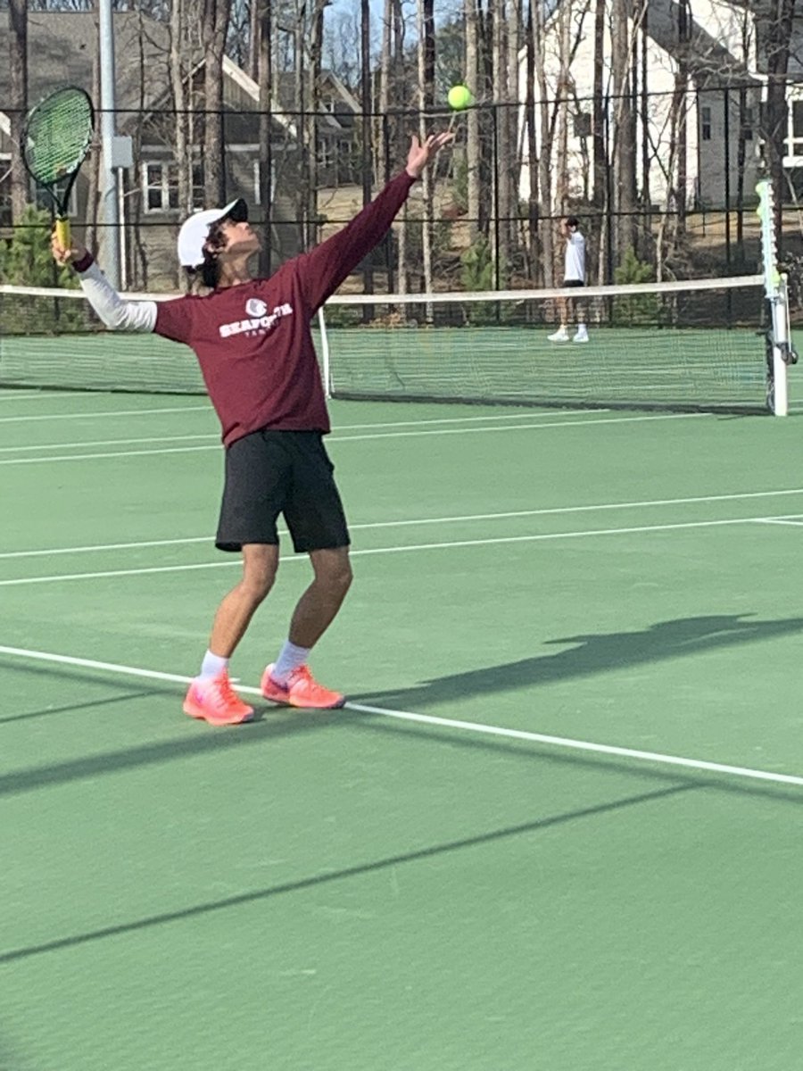SeaforthHawks's tweet photo. Hawks Tennis defeated JM 9-0 tonight in another Mid Carolina Conference match!  Keep it rolling Hawks! #WeAreSeaforth! https://t.co/w14YCKmROV