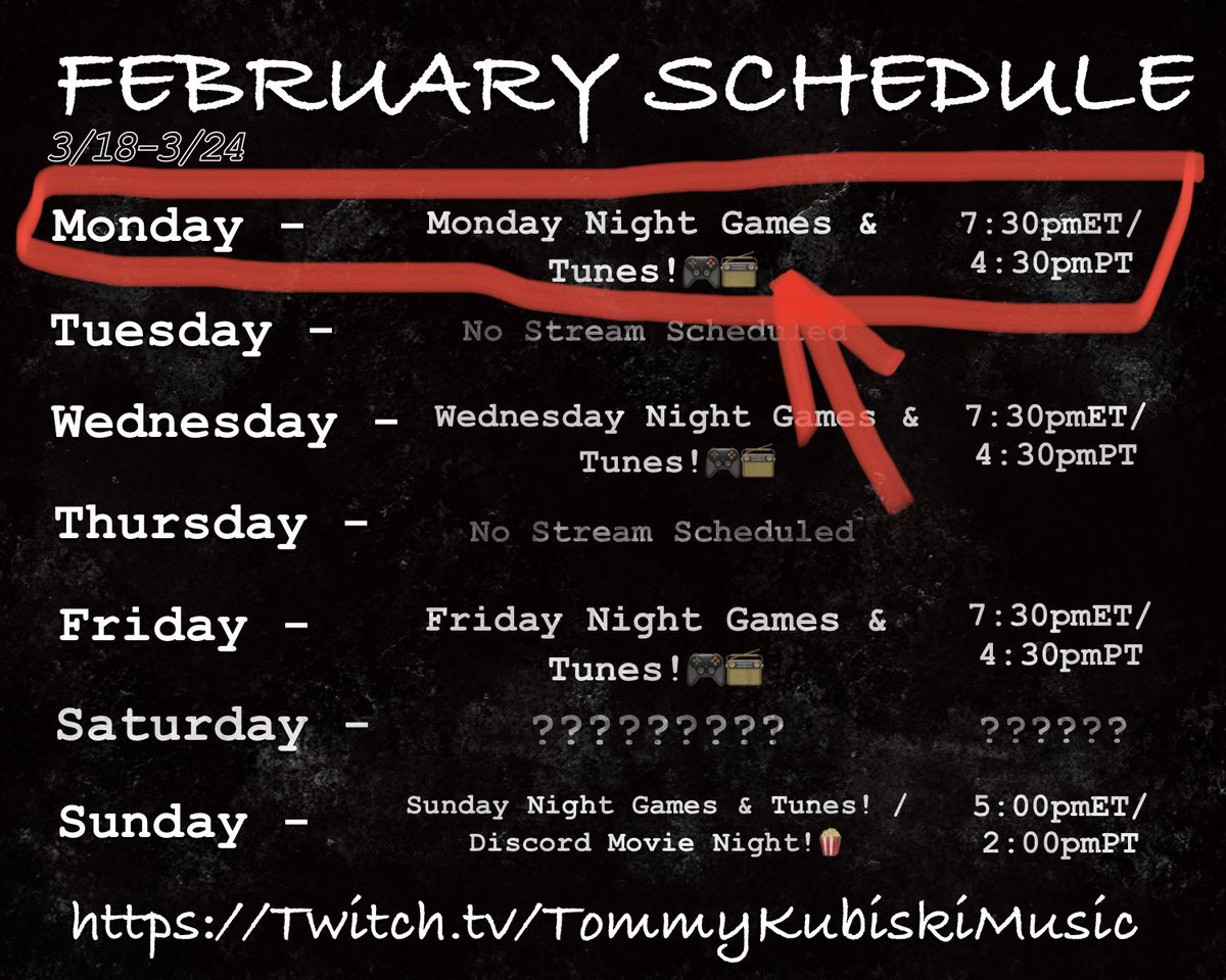 TommyKubiski's tweet photo. I hope the start to the week is well everybody! We’re live for Games &amp; Tunes if you want to hang for a bit. Pick some music, have a drink, &amp; chill w/ the homies. T’will be a blast!🤘🏻
https://t.co/1vpCRKpXQr 📺

@BlackCraftCult
@DeltaExtrax
@SwiftGripsCo
@newbelgium
@voodooranger https://t.co/OeXC7pRd6S