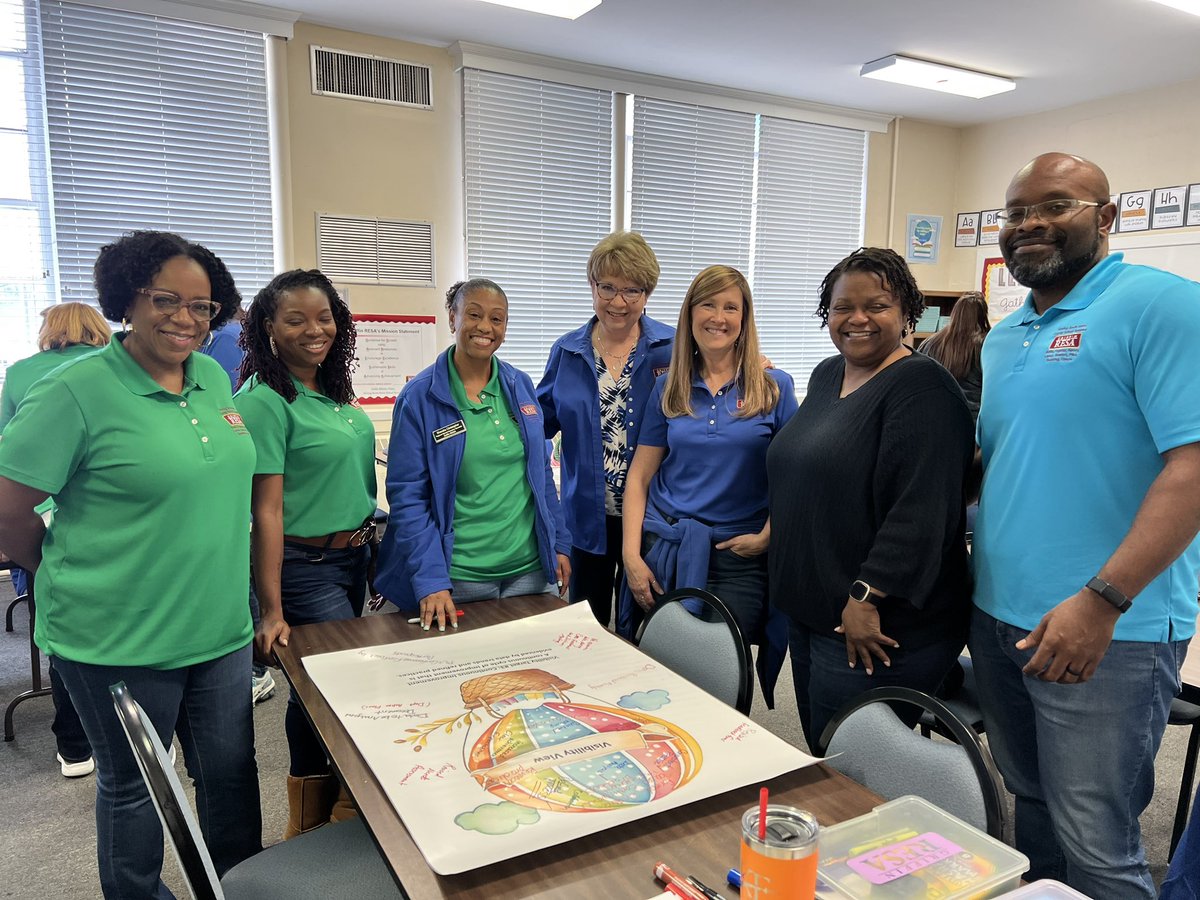 CNBH3's tweet photo. This is where the *magic* happens…with these amazing colleague’s. Griffin RESA working hard to serve our region and beyond. What an honor to serve with each of them!  #GRESA @Griffin_RESA https://t.co/tDiUhj3oCj