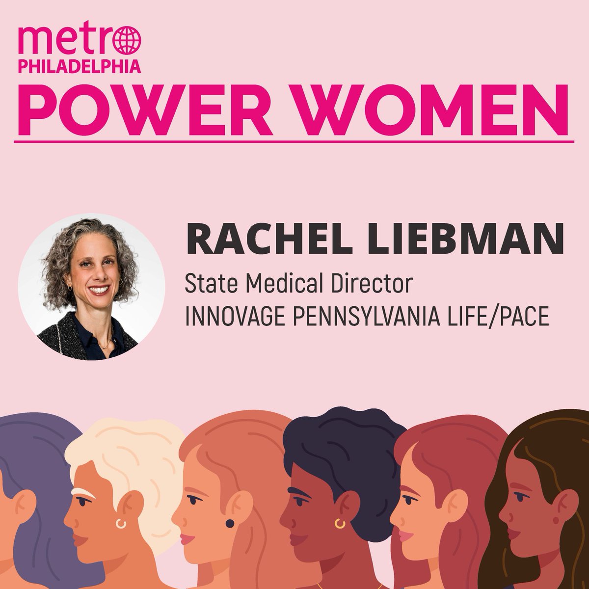 Honors for InnovAge Pennsylvania LIFE's State Medical Director Dr. Rachel Liebman - featured in Metro Philadelphia's 2024 Power Women! "Be your authentic self. Lead by example and know your worth," she tells the next generation of women leaders. Congrats! birdeye.cx/ad2tgi