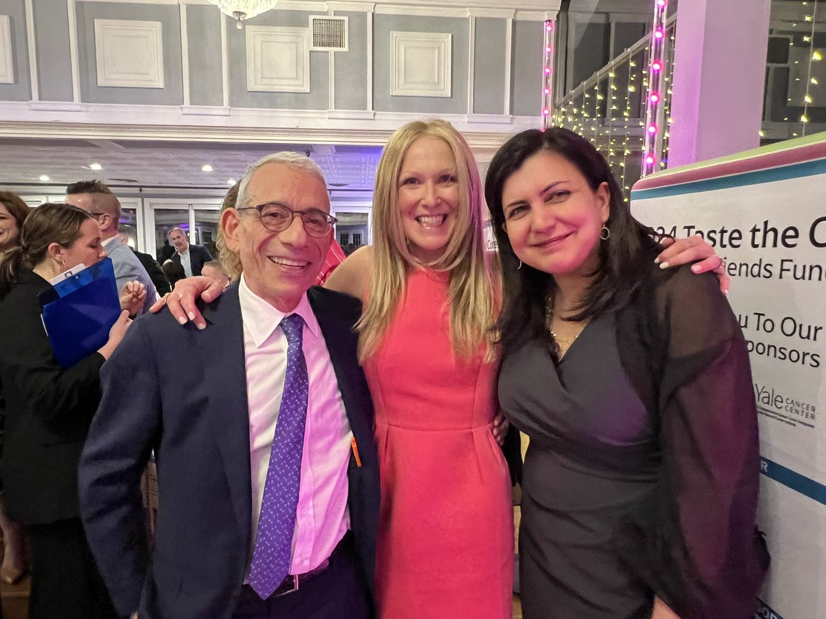 Sandy Cassanelli (@sandycassanelli) on Twitter photo Amazing Friday night with my #dreamteam <a href="/DrEricWiner/">Eric Winer, MD</a> & <a href="/maryam_lustberg/">Maryam Lustberg MD, MPH, FASCO</a> from <a href="/YaleCancer/">Yale Cancer Center</a> <a href="/YaleBreast/">YaleBreastCancer</a> <a href="/SmilowCancer/">Smilow Cancer Hospital</a> <a href="/YaleMed/">Yale School of Medicine</a> raising money for #breastfriendsfund for #metastaticbreastcancer research
TOGETHER we will fund a cure 💕
#bcsm #stageivneedsmore Amazing Friday night with my #dreamteam <a href="/DrEricWiner/">Eric Winer, MD</a> & <a href="/maryam_lustberg/">Maryam Lustberg MD, MPH, FASCO</a> from <a href="/YaleCancer/">Yale Cancer Center</a> <a href="/YaleBreast/">YaleBreastCancer</a> <a href="/SmilowCancer/">Smilow Cancer Hospital</a> <a href="/YaleMed/">Yale School of Medicine</a> raising money for #breastfriendsfund for #metastaticbreastcancer research
TOGETHER we will fund a cure 💕
#bcsm #stageivneedsmore
