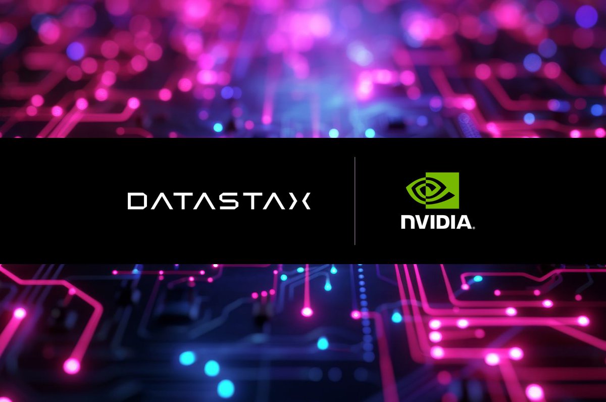 Yoshi_Kimoto's tweet photo. DataStax 🤝 NVIDIA. By integrating #NVIDIA microservices (NIMs), we're able to deliver high-performance RAG solutions with 20x faster embeddings at 80% lower cost. 

Learn more 👇 #GTC24 #VectorDB https://t.co/IOM2SZ97bn https://t.co/hjNx7AL0Up