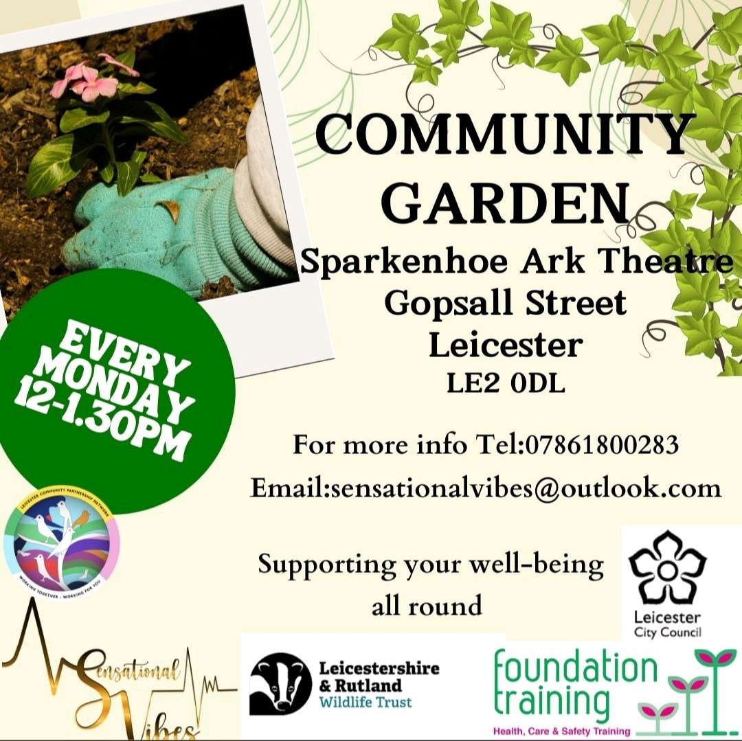 Sensationalvib6's tweet photo. Join us for some community gardening and together lets create a haven in the heart of highfields https://t.co/ts3H8Etx6P